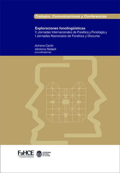 Cubierta para Exploraciones fonolingüísticas: V Jornadas Internacionales de Fonética y Fonología y I Jornadas Nacionales de Fonética y Discurso